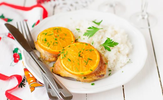 Piletina s narančom i sezamom